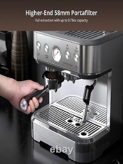15 Grinding Setting Espresso Cappuccino Maker Espresso Coffee Machine
