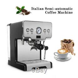 15Bar Espresso Machine Cappuccino Maker Semi-Automatic Coffee Machine Extractor