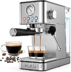 20 BAR Espresso Coffee Machine Espresso Maker Coffee Machine 58oz Water Tank