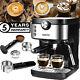 20 Bar 2 In 1 Espresso Machine Milk Frothing Coffee Maker Mocha Latte Cappuccino