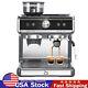 20 Bar Automatic Espresso Machine Coffee Maker Latte With Grinder Milk Frother New