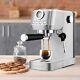 20 Bar Cappuccino Coffee Machine Espresso Machine 1350w Stainless Steel Silver