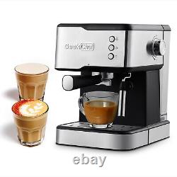 20 Bar Coffee Machine Espresso Maker Detachable Frothing Nozzle For Home Barista
