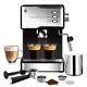 20 Bar Espresso Machine Cappuccino/latte Coffee Maker With Milk Frother Wand Us