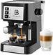 20 Bar Espresso Machine Coffee & Cappuccino Machine With Milk Frother Wand, 950w