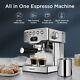 20 Bar Espresso Machine With Milk Frother For Latte, Cappuccino, Macchiato