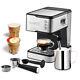 20-bar Espresso Machine With Milk Frother Wand Coffee Latte Cappuccino Maker 950w