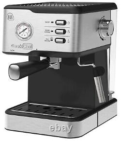 20Bar 950W Coffee Machine Espresso Cappuccino Latte Maker WithMilk Frother 1.5L