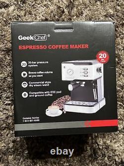 20Bar Coffee Machine Maker Espresso Machine for Espresso Latte Cappuccino