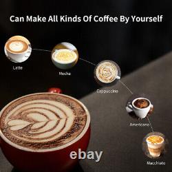 20Bar Coffee Machine withMilk Frother Espresso Maker for Cappuccino Latte Machiato