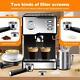 20bar Espresso Machine Coffee Cappuccino Latte Maker 950w Milk Frother 1.5l Tank
