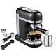 20bar Espresso Machine Coffee Maker 1350w Foaming Milk Frother 1.4l Water Tank