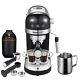 20bar Espresso Machine Withfoaming Milk Frother Wand Coffee Maker For Home Barista