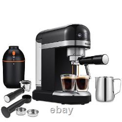 20Bar Espresso Machine withFoaming Milk Frother Wand Coffee Maker For Home Barista