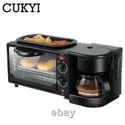 3 In 1 Bread Coffee Making Home Cooking Nutrition Frying Household Cook Machine