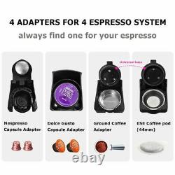 4In1 Capsule Expresso Machine Capsule Coffee Ground Coffe Maker Powder Machine