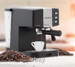 55100 Machine 15 Bar Pressure Pump Espresso Coffee Latte and Cappuccino Maker wi