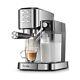 6in1 Automatic Espresso Coffee Machine With Milk Frother Cappuccino Latte Maker