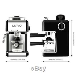 800W Espresso Coffee Machine Maker Latte Cappuccino Barista Dolce Gusto Electric