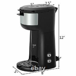 ARLIME 1000W 2 in 1 Portable Coffee Maker Coffee Machine
