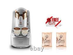 ARZUM OKKA FULL AUTOMATIC TURKISH GREEK COFFEE MAKER Machine +200gr Coffee GIFT