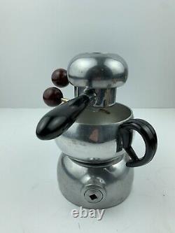 ATOMIC Coffee Cappuccino Maker Machine BREVETTI ROBBIATI Milano 1940s Rare