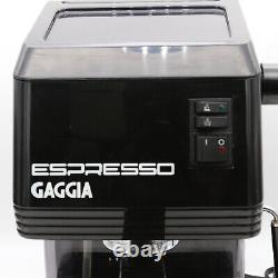 Brevetti Gaggia Espresso Coffee Maker Machine BLACK Italy COMPLETE & WORKS GREAT