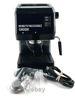 Brevetti Gaggia Espresso Coffee Maker Machine Black Made in Italy Works Great
