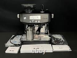 Breville BES878BTR Barista Pro Espresso Maker Black Truffle Coffee Machine New