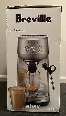 Breville Bambino Stainless Steel Espresso Coffee Maker BES450BSS1BUS1 (BM) NEW