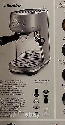 Breville Bambino Stainless Steel Espresso Coffee Maker BES450BSS1BUS1 (BM) NEW