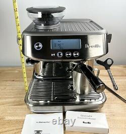 Breville Espresso Machine BES878BSS Barista Pro-Slightly Used-Coffee-Latte-Mocha