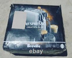Breville Nespresso BNE800BSS Creatista Plus Espresso Machine Brushed SEE PHOTOS
