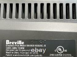 Breville Nespresso BNE800BSS Creatista Plus Espresso Machine Stainless Used