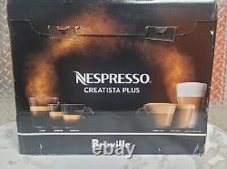 Breville Nespresso BNE800BSSBNE800BSSUS Creatista Plus Espresso Machine Silver