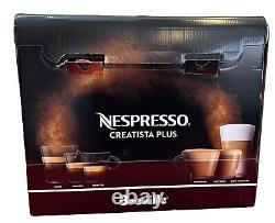 Breville Nespresso Creatista Plus Coffee Espresso Machine, Brushed Stainless