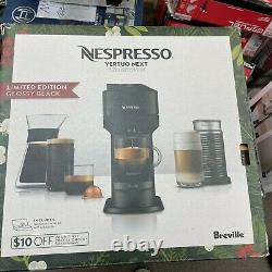 Breville Nespresso Vertuo Next Coffee Espresso Maker Limited Edition Frother NEW