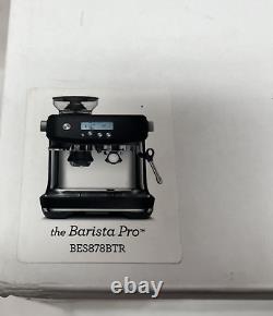 Breville the Barista Pro 1680W Espresso Machine Black Truffle
