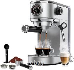 COSKIE Espresso Machine, Expresso Coffee Machine Steamer, Cappuccino CK-697B