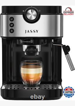 Cappuccino Coffee Maker 20 Bar Fast Heating Espresso Machine One-Touch Brewing