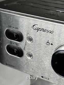 Capresso Espresso Cappuccino Machine Model 118 Coffee Marker Parts or Repair