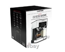 Chefman Barista Pro Espresso Machine, New, Stainless Steel, 1.8 Liters
