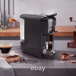 Coffee Machine 19 Bar 3in1 Multiple Capsule Espresso Cafetera Pod Coffee Maker D