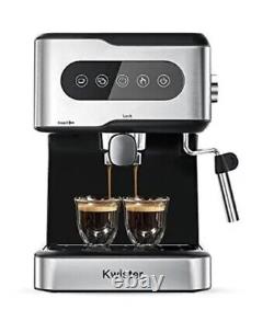 Coffee maker Kwister Machine 15 Bar Espresso, Cappuccino Machine NEW