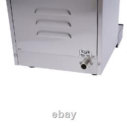 Commercial Black Espresso Maker Cappuccino Coffee Machine 12L 2500W 110V