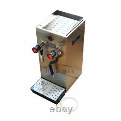 Commercial Espresso Coffee Milk Foam Steam Water Boiling Machine Drink