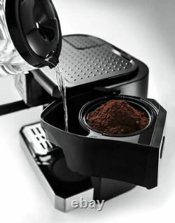 De'Longhi BCO430 Combination Espresso and Coffee Machine Black/Silver