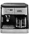 De'longhi Bco430 Combination Pump Espresso & 10-cup Drip Coffee Machine W Froth