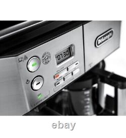 De'Longhi BCO430 Combination Pump Espresso & 10-Cup Drip Coffee Machine w Froth