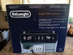 De'Longhi Eletta Explore Fully Automatic Espresso Machine with Cold Brew New